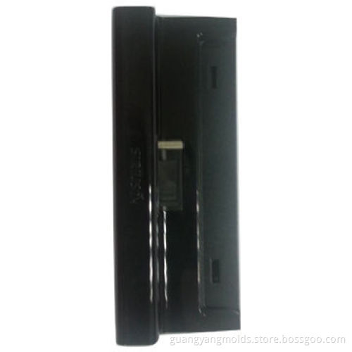 Satellite radio receiver shell used in automobiles with transparent uv coating and heat-resistance